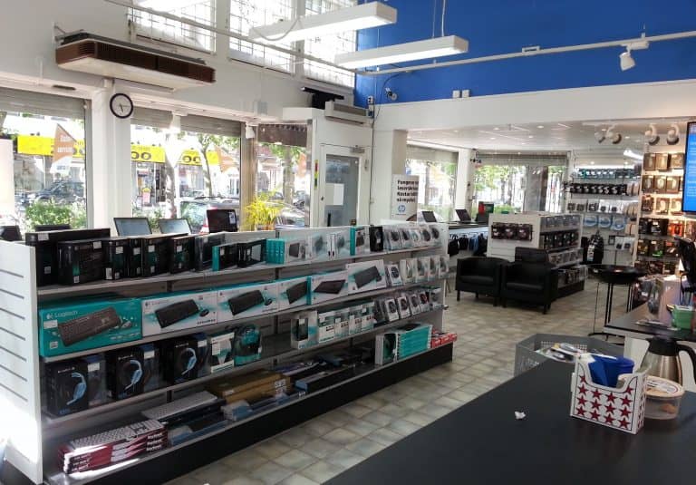 Tricom Gävle testar nytt butikskoncept att ha mer produkter framme